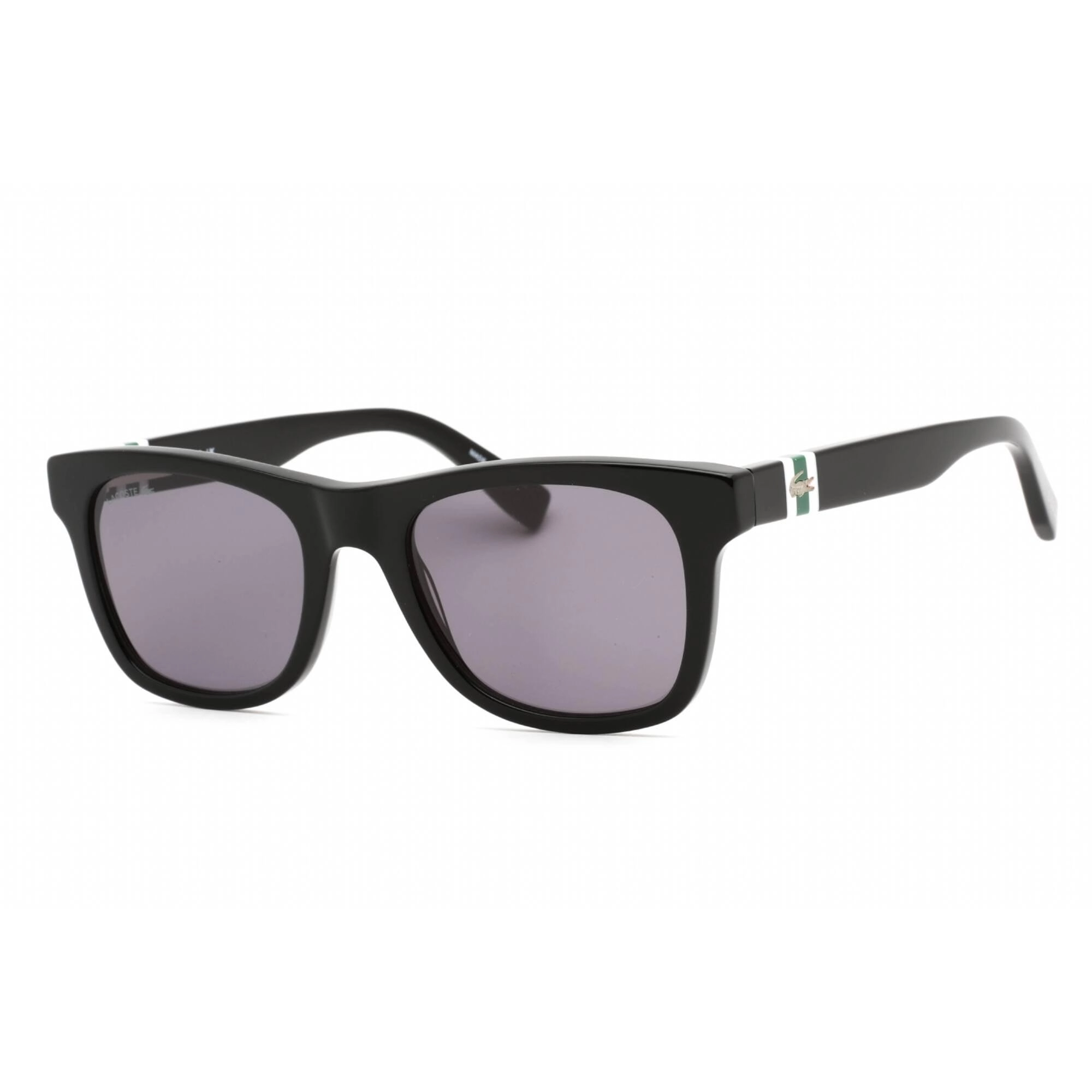 Lacoste Men's Sunglasses - Black Rectangular Shape Plastic Frame Grey Lens | L978S 001