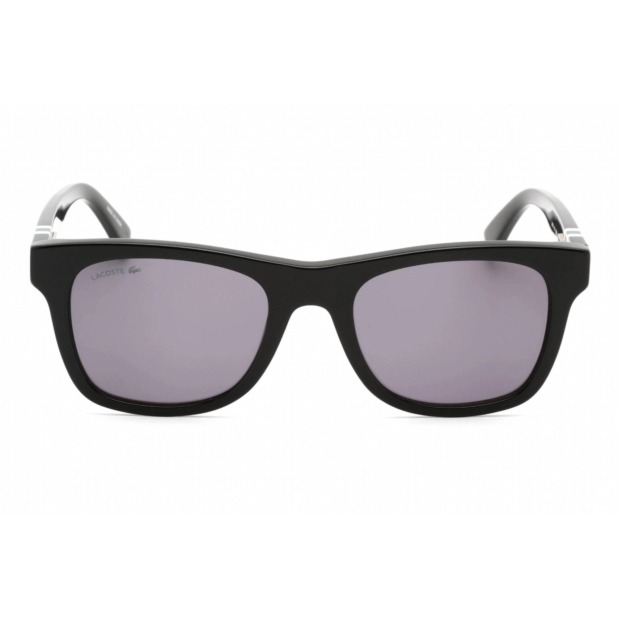 Lacoste Men's Sunglasses - Black Rectangular Shape Plastic Frame Grey Lens | L978S 001