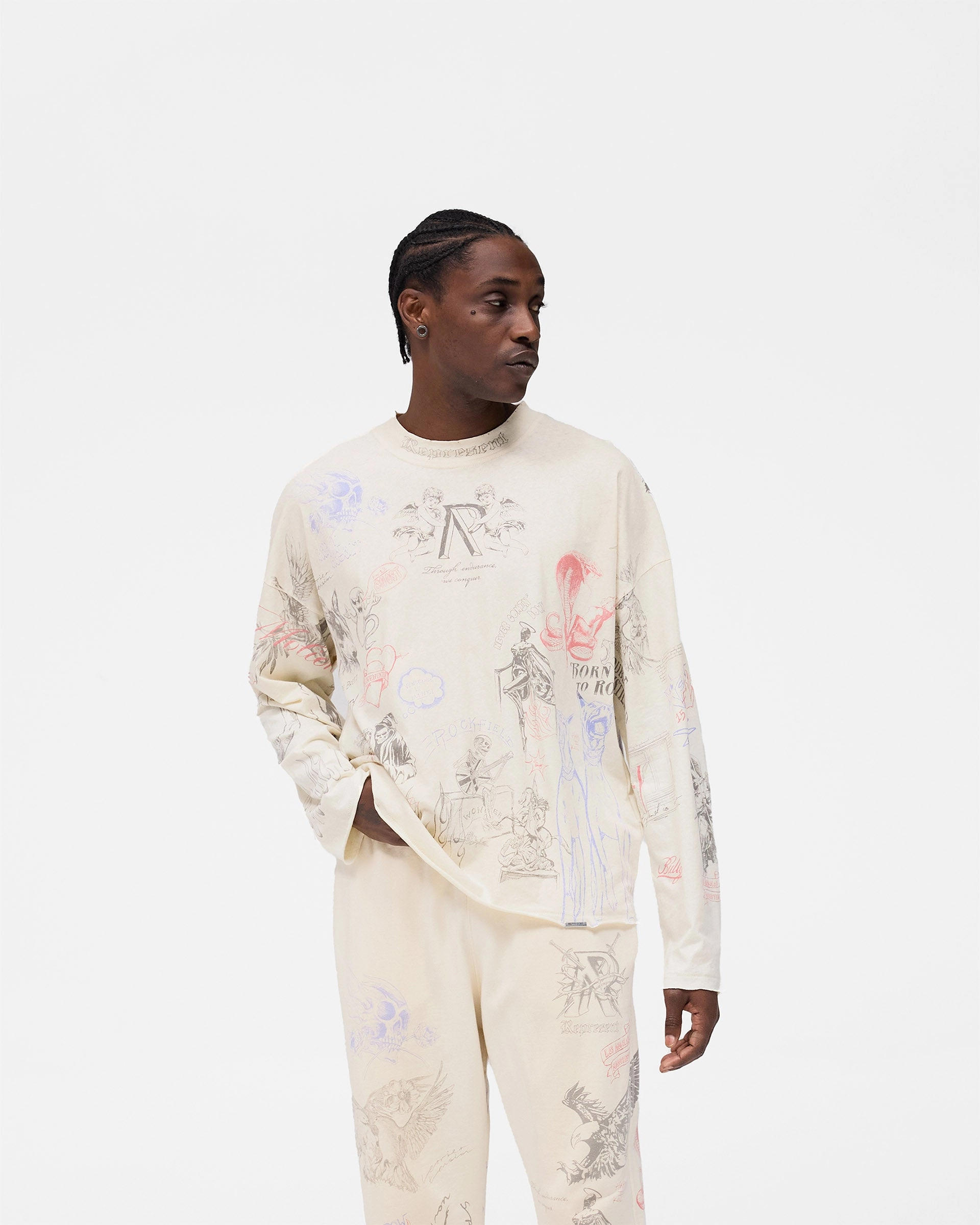 Legacy Long Sleeve T-Shirt - Buttercream