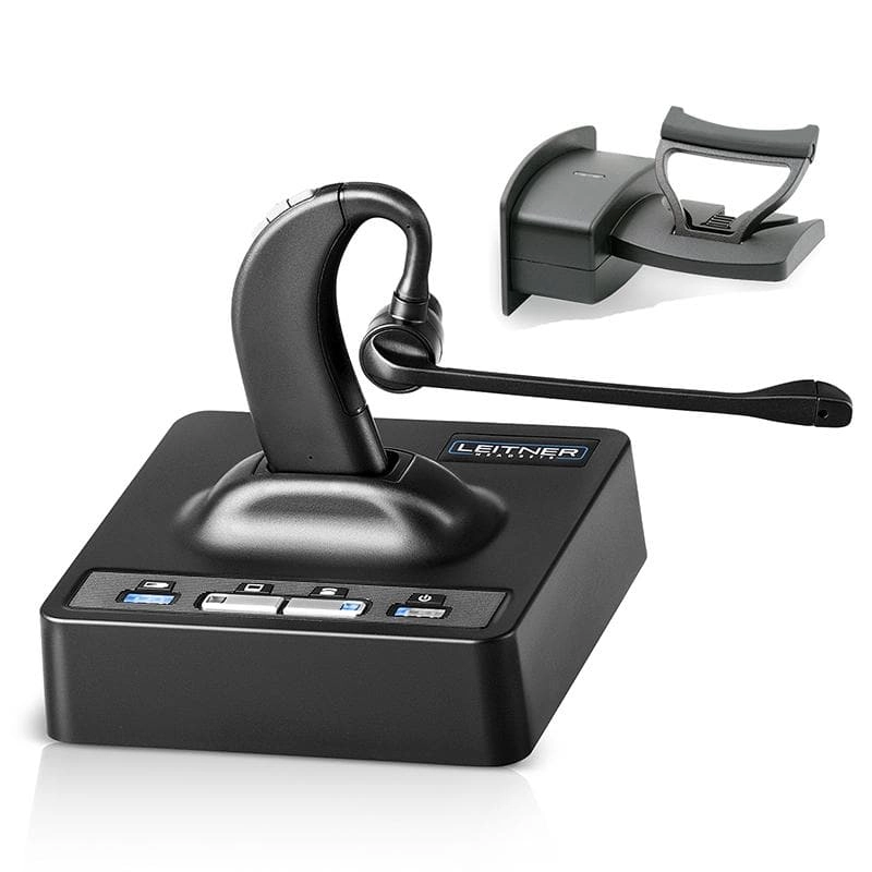 Leitner LH280 On-the-Ear Wireless Headset – Professional Bundle
