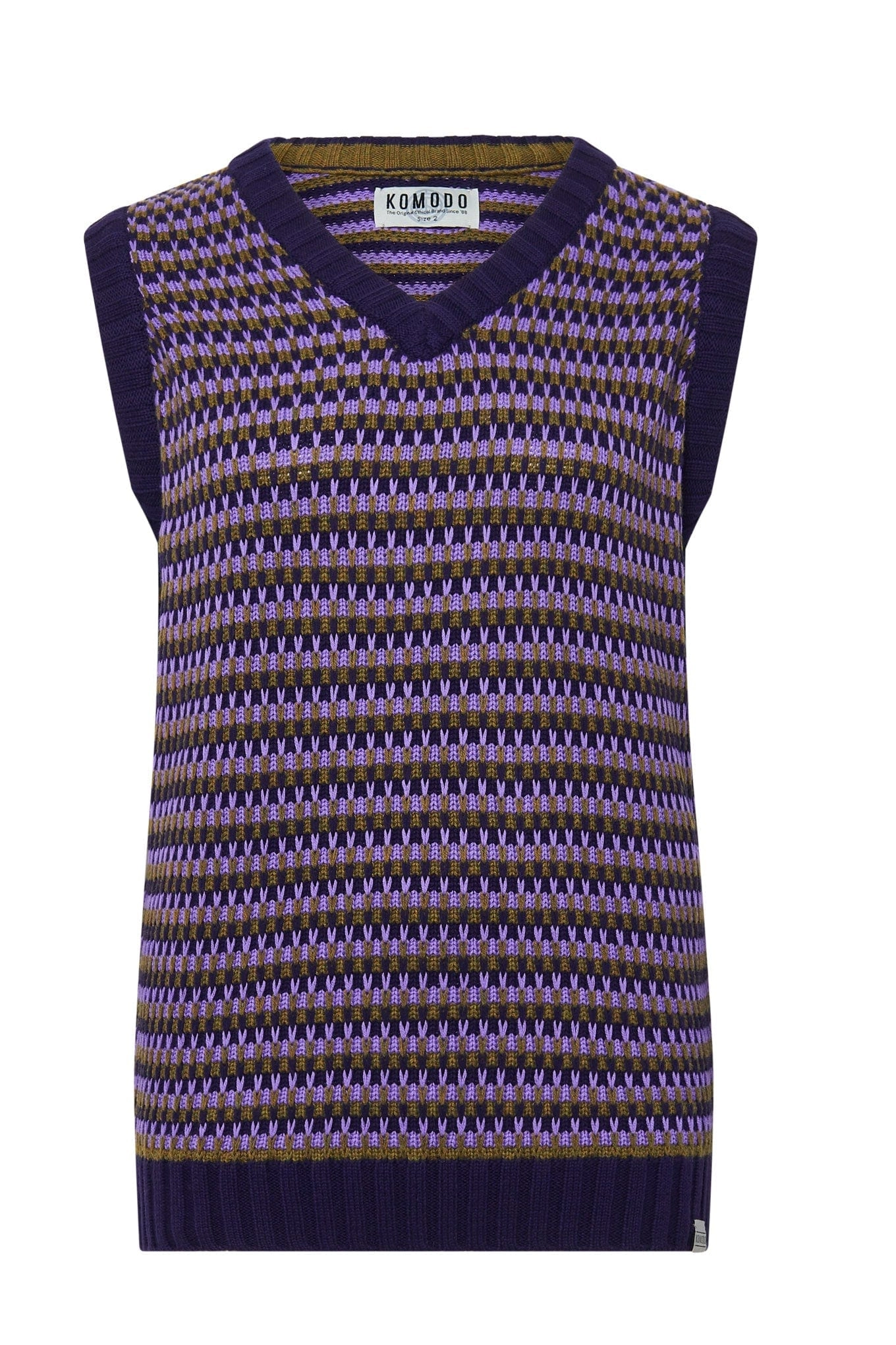 Lexi Women's Organic Cotton Vest | Lavender