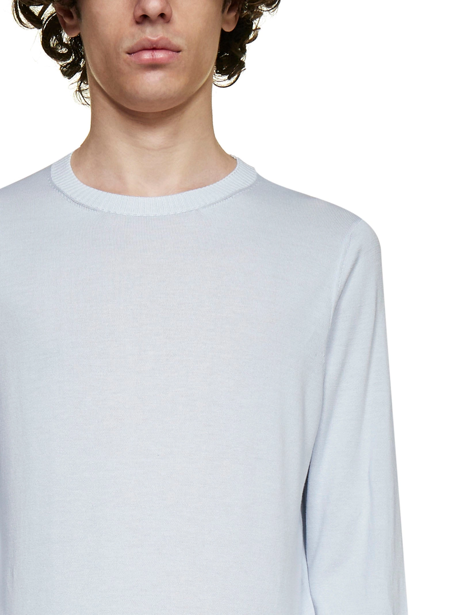 Malo Round Neck Long Sleeved T-Shirt