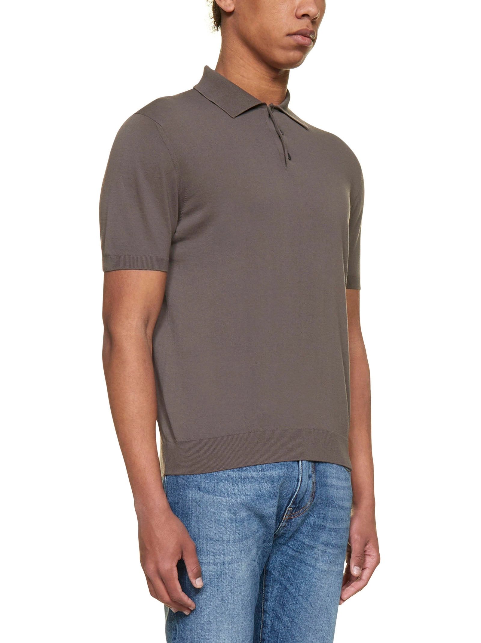 Malo Straight Hem Polo Shirt
