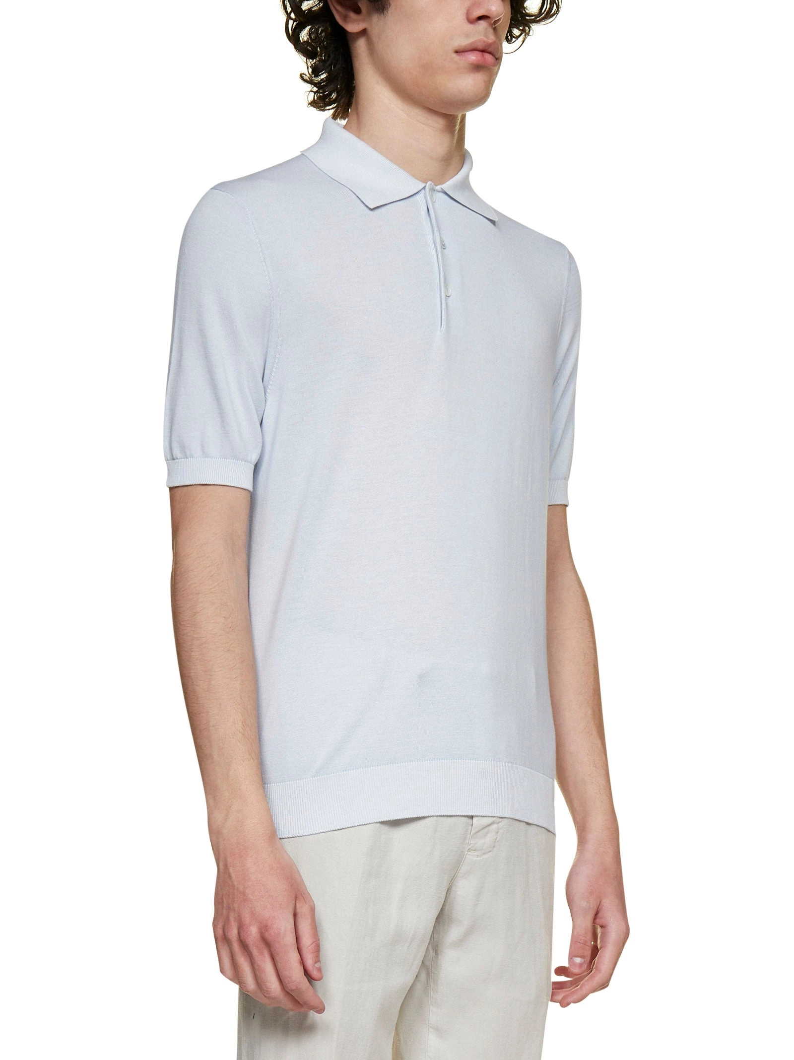 Malo Straight Hem Polo Shirt