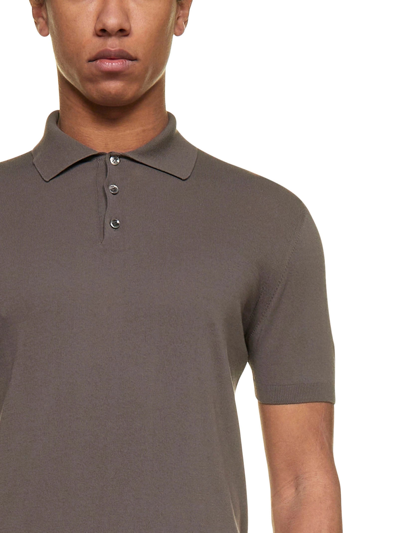 Malo Straight Hem Polo Shirt