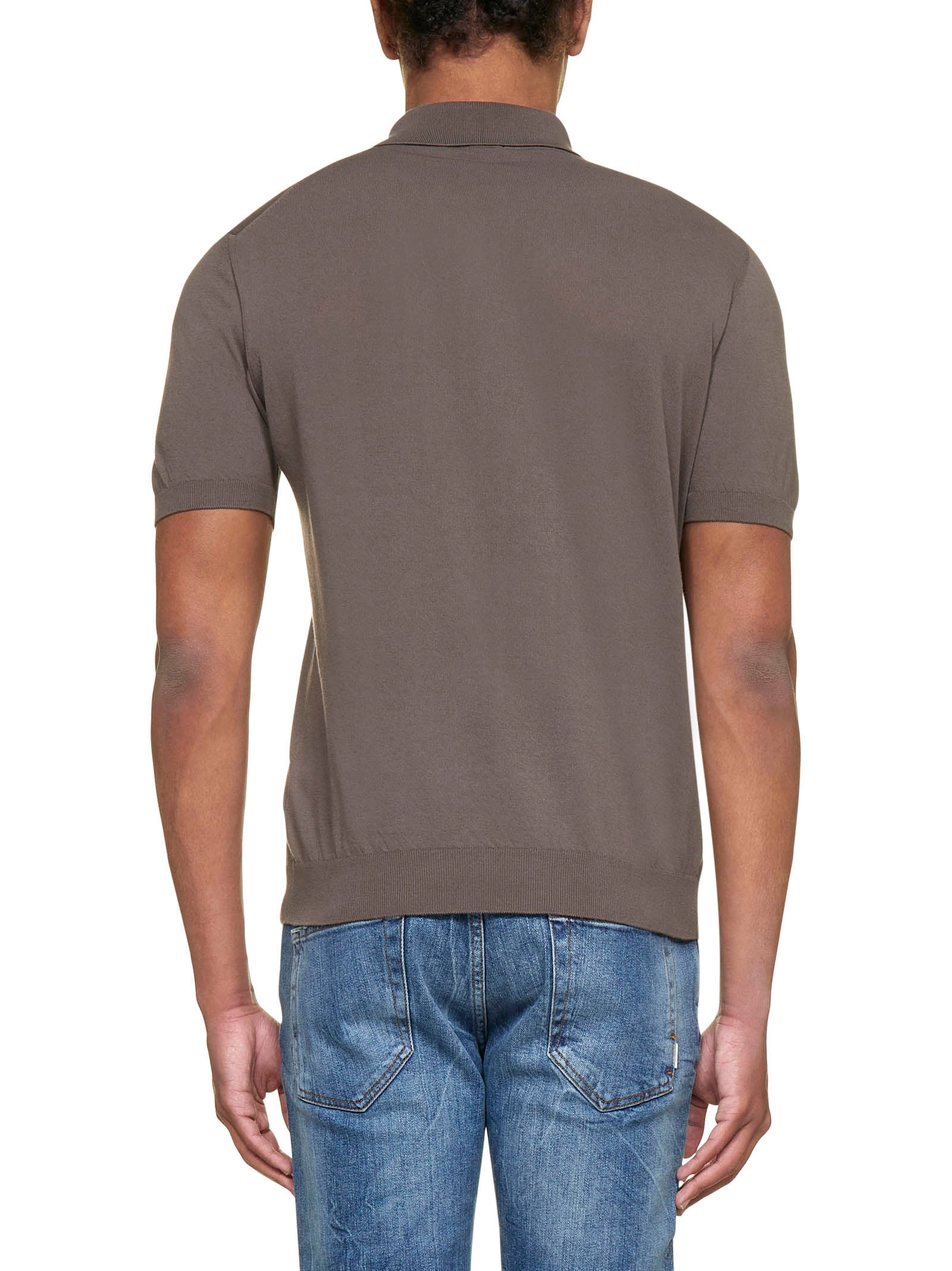 Malo Straight Hem Polo Shirt