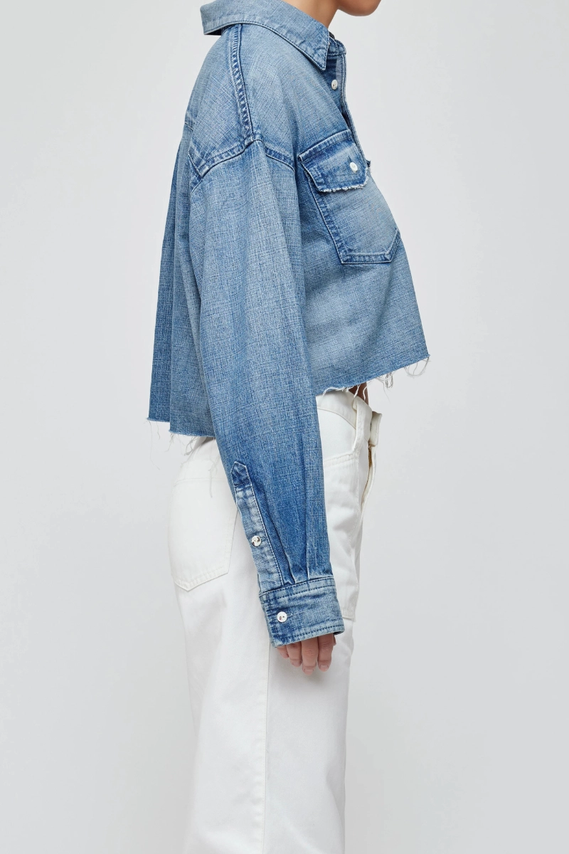 Manorhaven Cropped Shirt
