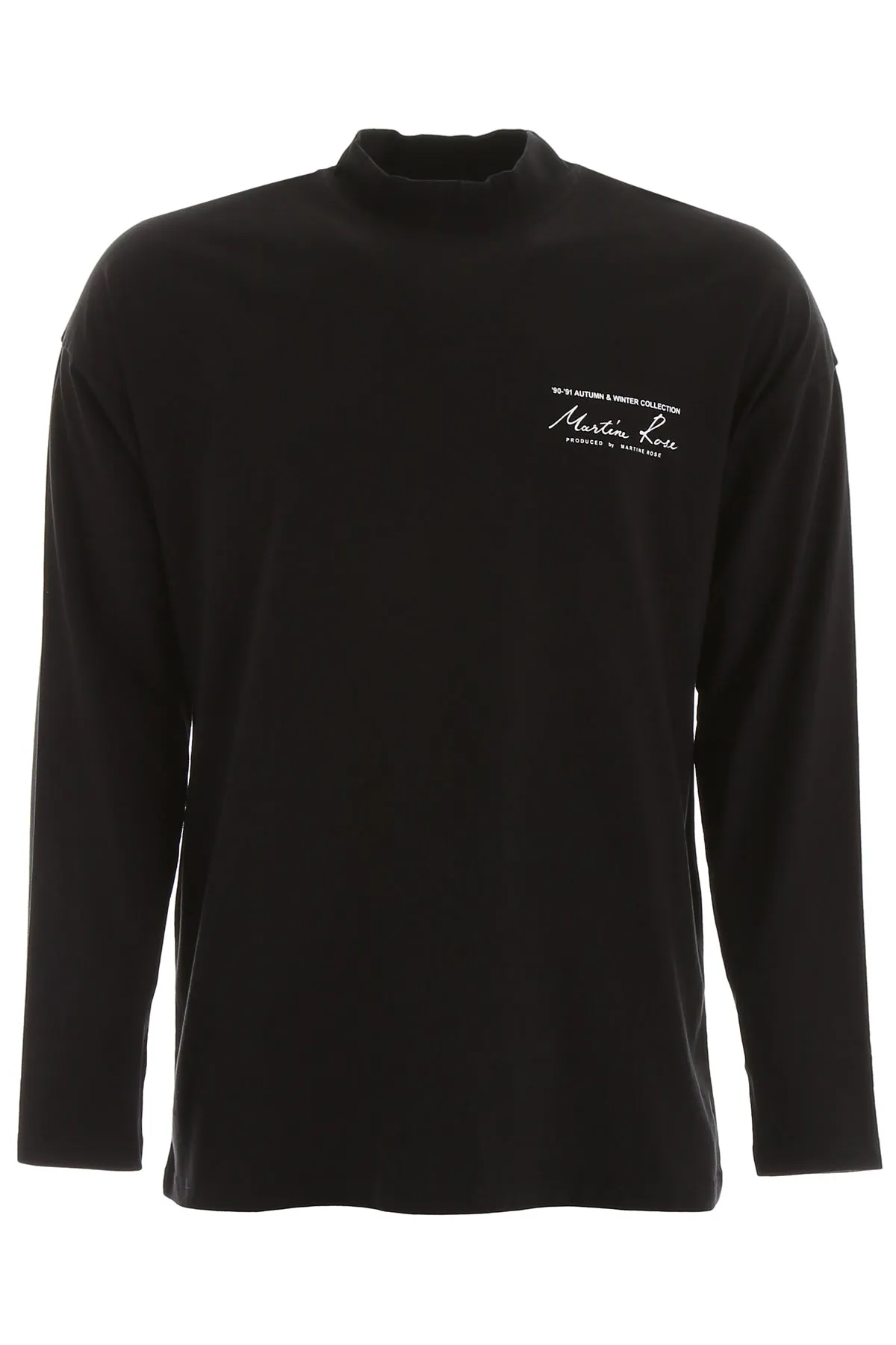 Martine Rose Mockneck Long-Sleeved T-Shirt
