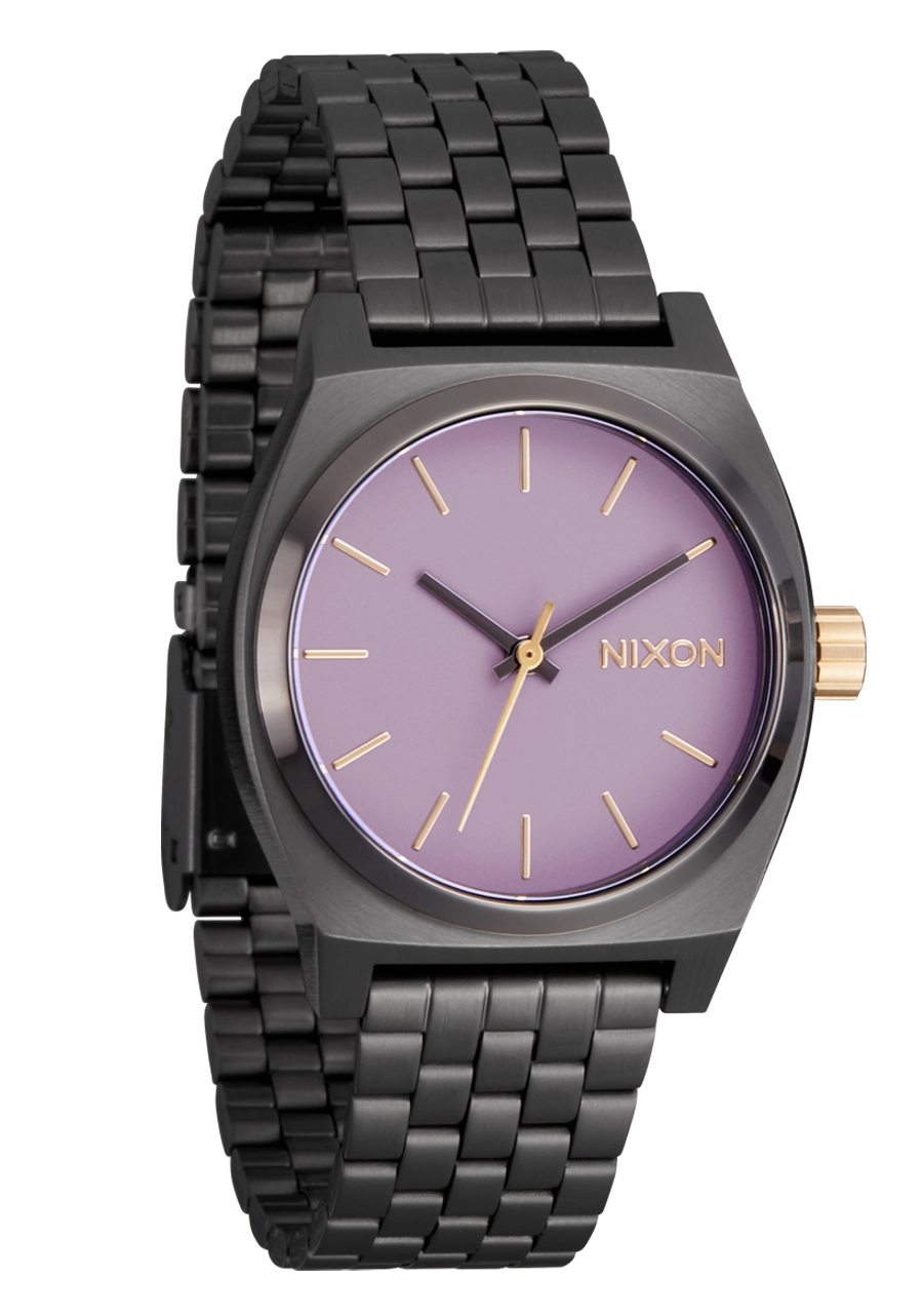 Medium Time Teller - Gunmetal / Lavender / Gold