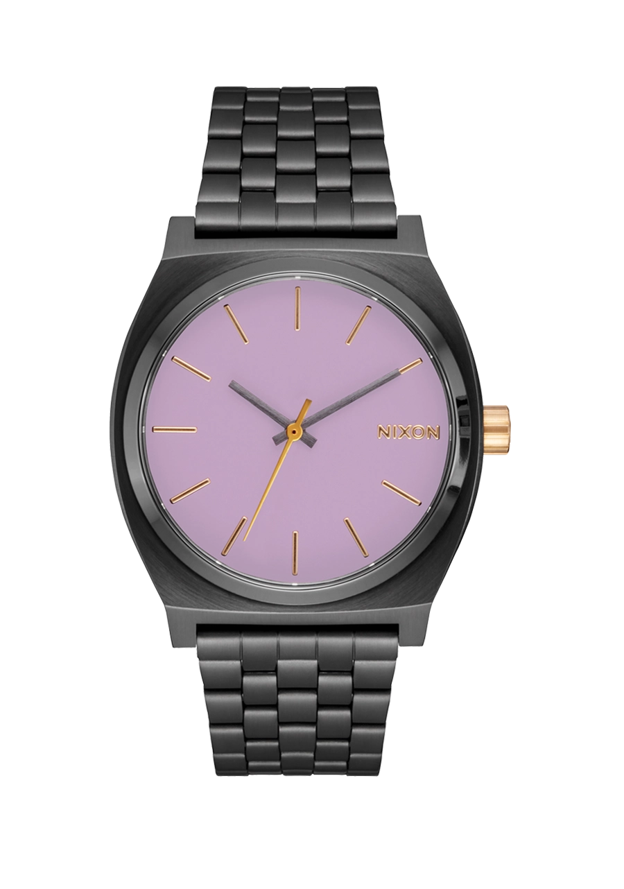 Medium Time Teller - Gunmetal / Lavender / Gold