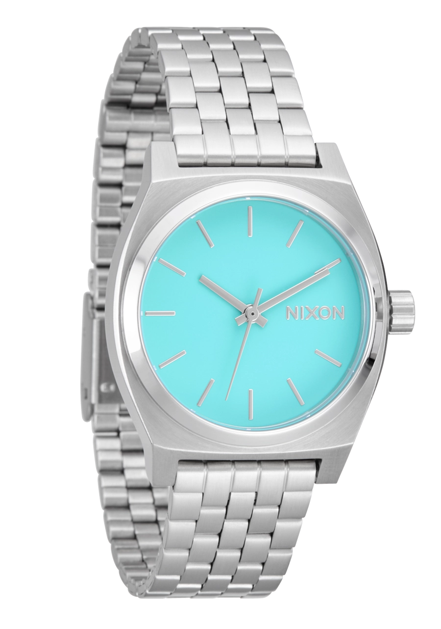 Medium Time Teller - Silver / Turquoise