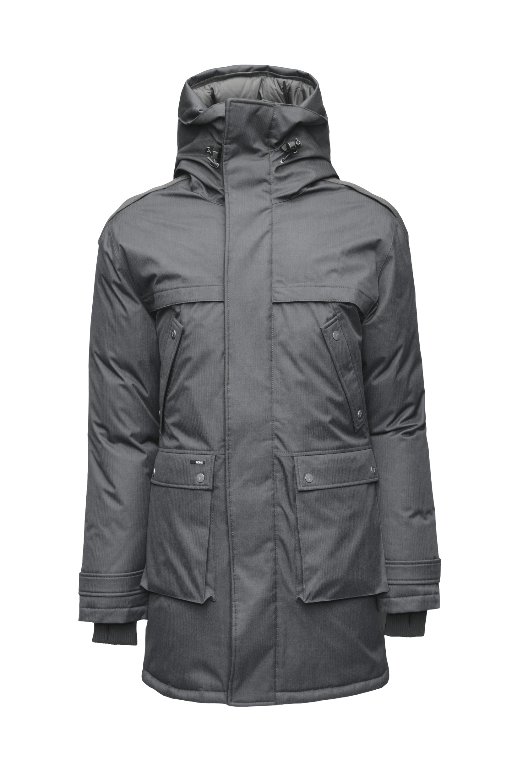 Men's Nobis Yatesy-NF Long Parka Steel Grey