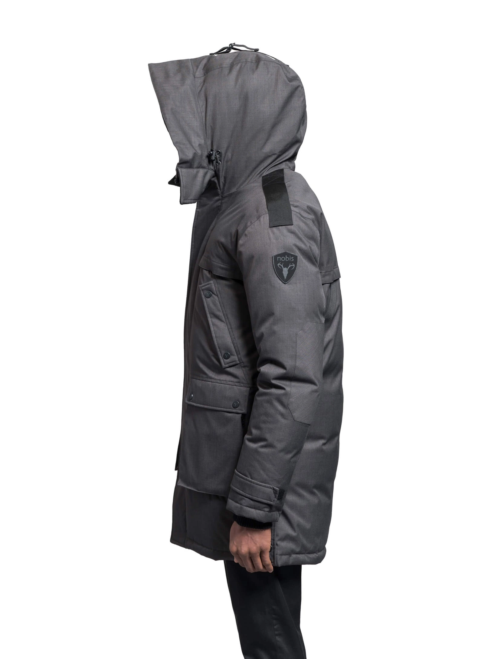 Men's Nobis Yatesy-NF Long Parka Steel Grey