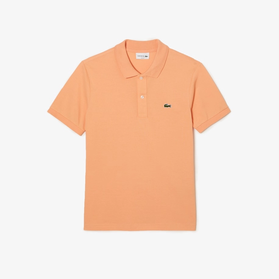 Men's Original L.12.12 Slim Fit Petit Piqué Cotton Polo Light Orange