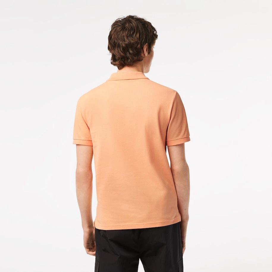 Men's Original L.12.12 Slim Fit Petit Piqué Cotton Polo Light Orange