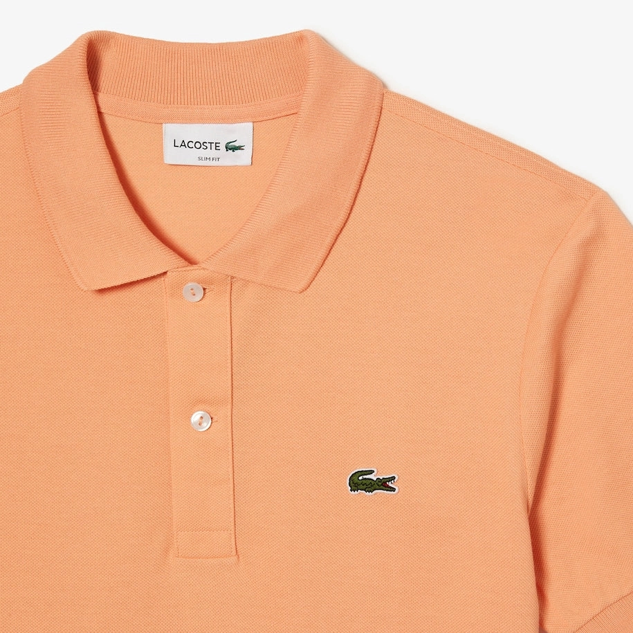 Men's Original L.12.12 Slim Fit Petit Piqué Cotton Polo Light Orange