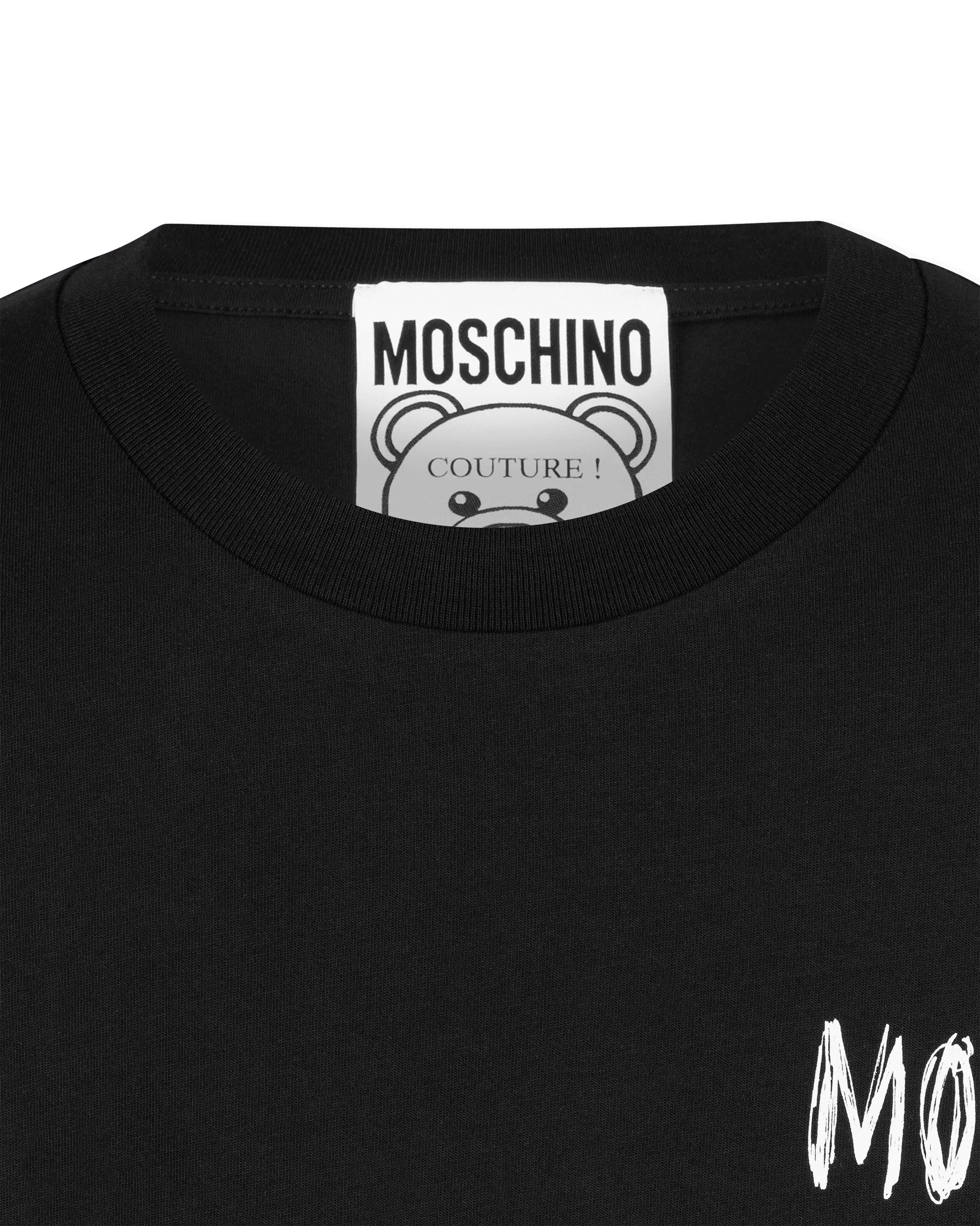 Mini Drawn Teddy Bear Organic T-Shirt