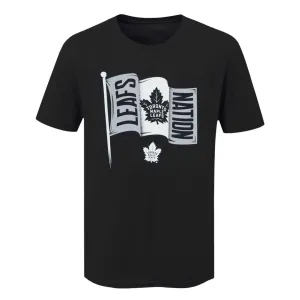 NHL - Men's Toronto Maple Leafs Flag T-Shirt (NHXX26KMSC3A1PB 00BLK)