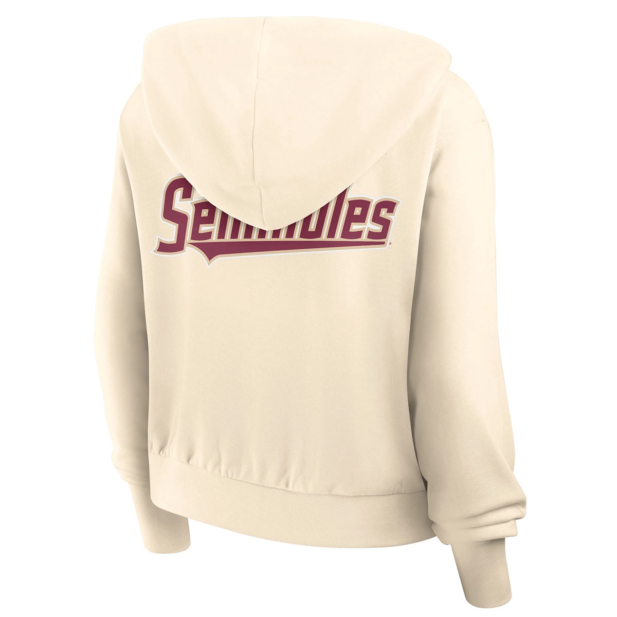 Nike Women's Seminole Logo/Seminoles Full-Zip Hoodie - Natural