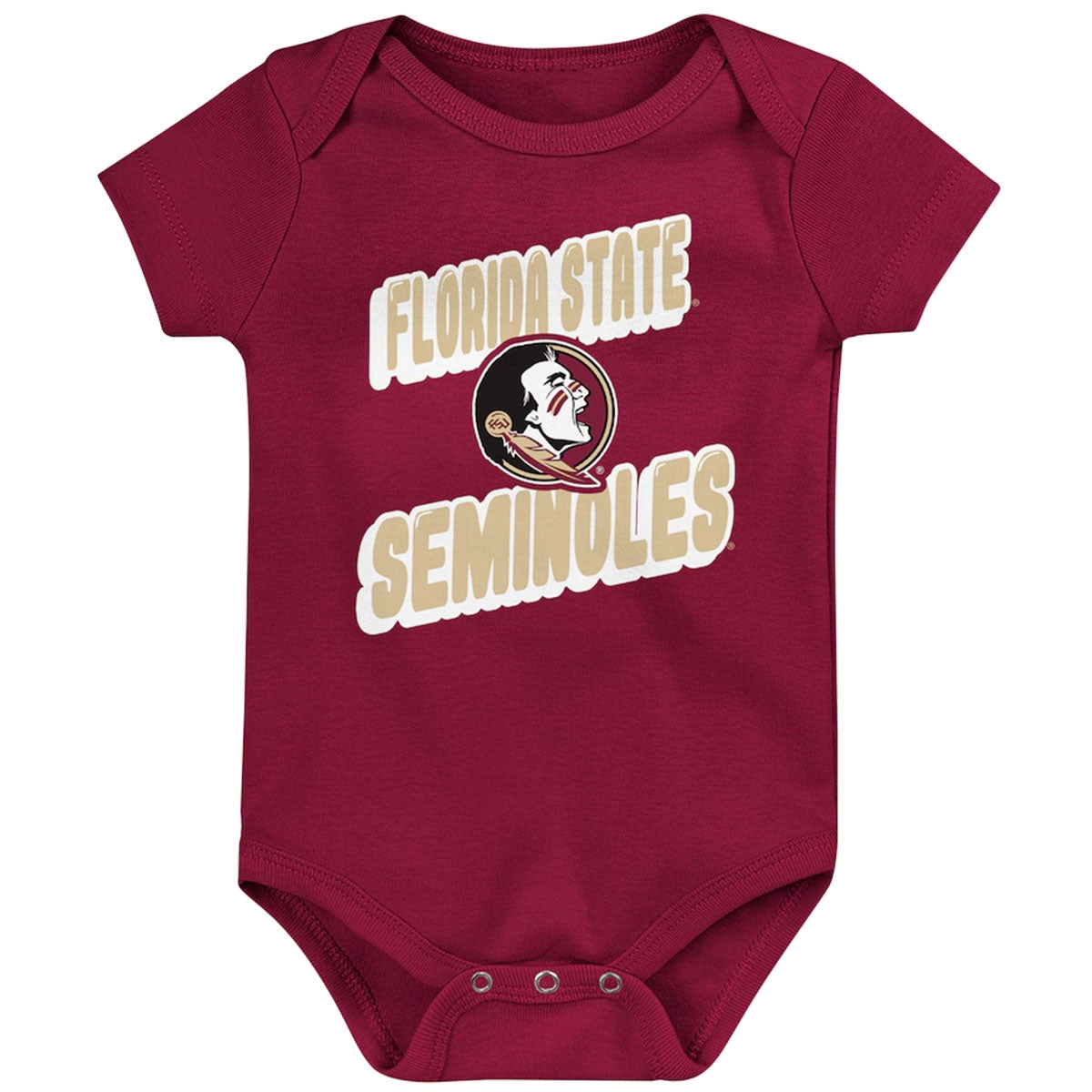 Outerstuff Infant Florida State Seminoles 3pc Creeper Set - Garnet/Gold/White