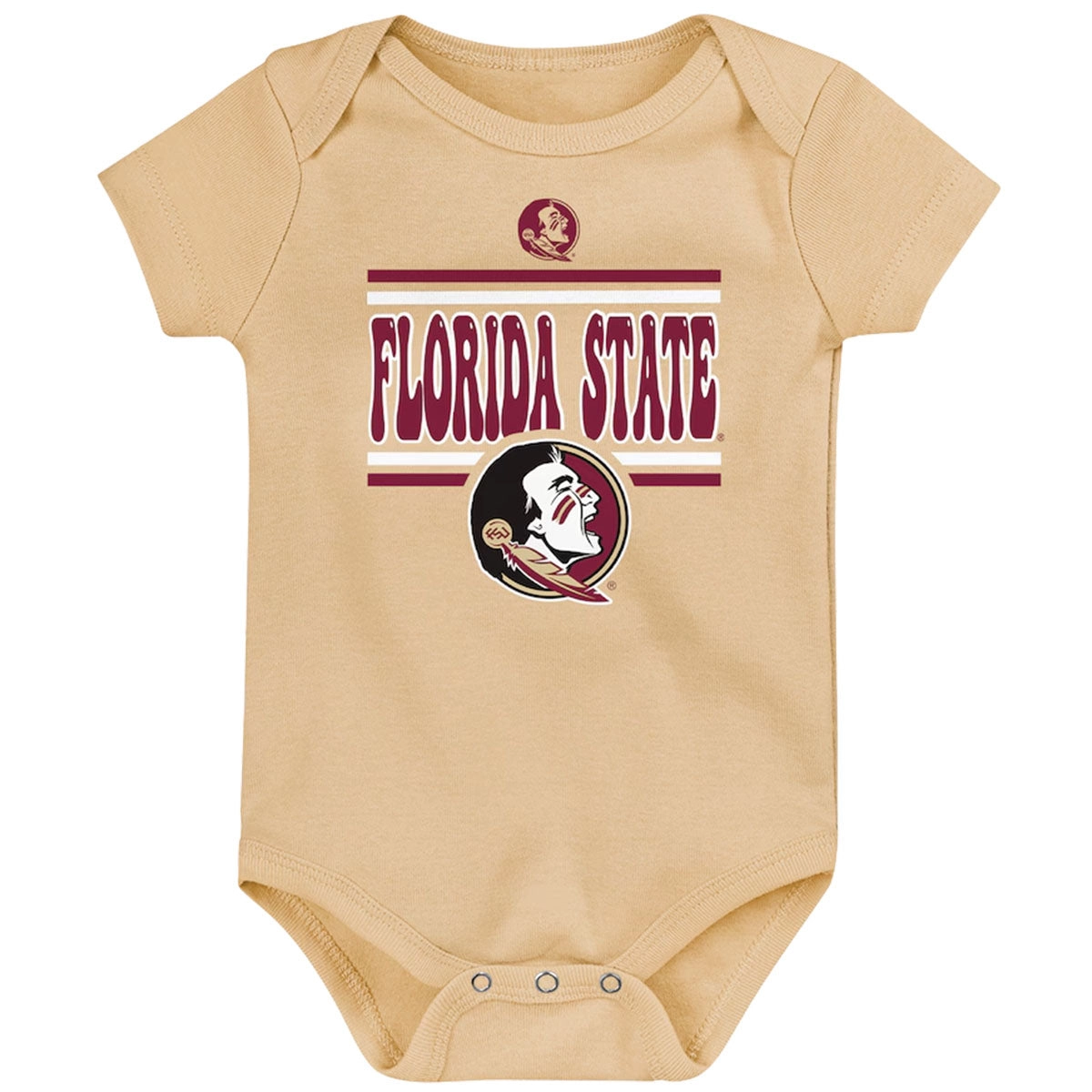 Outerstuff Infant Florida State Seminoles 3pc Creeper Set - Garnet/Gold/White