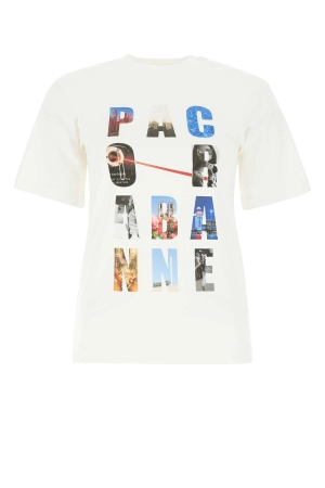 Paco Rabanne Graphic Logo Printed T-Shirt