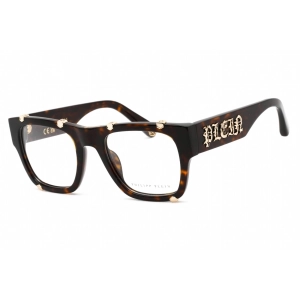 Philipp Plein Women's Eyeglasses - Brown Plastic Square Shape Frame | VPP042W 0722