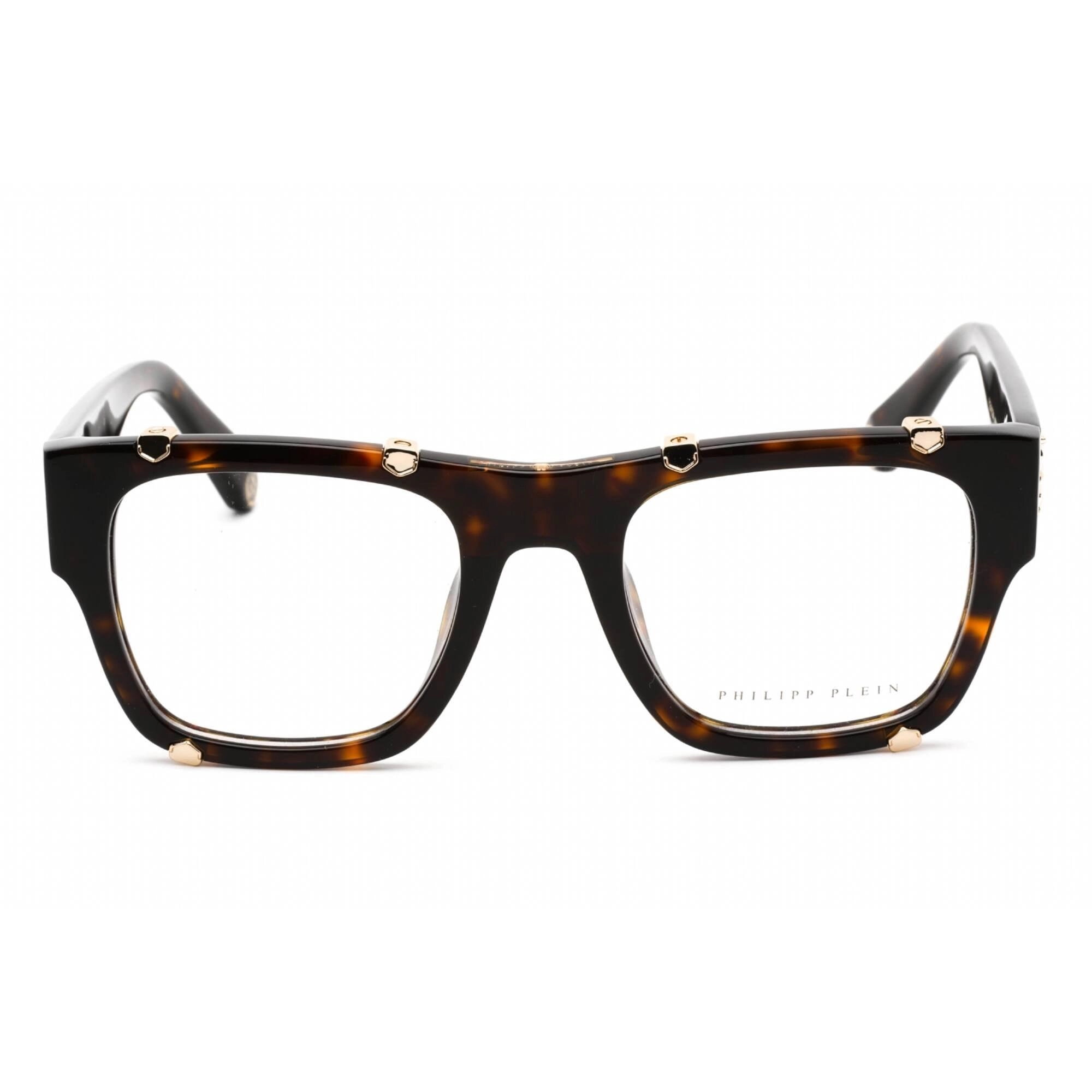 Philipp Plein Women's Eyeglasses - Brown Plastic Square Shape Frame | VPP042W 0722