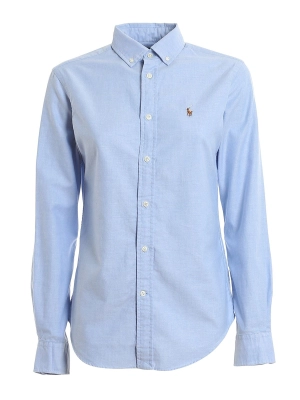 Polo Ralph Lauren Logo Embroidered Buttoned Shirt