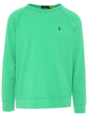 Polo Ralph Lauren Logo Embroidered Crewneck Sweatshirt
