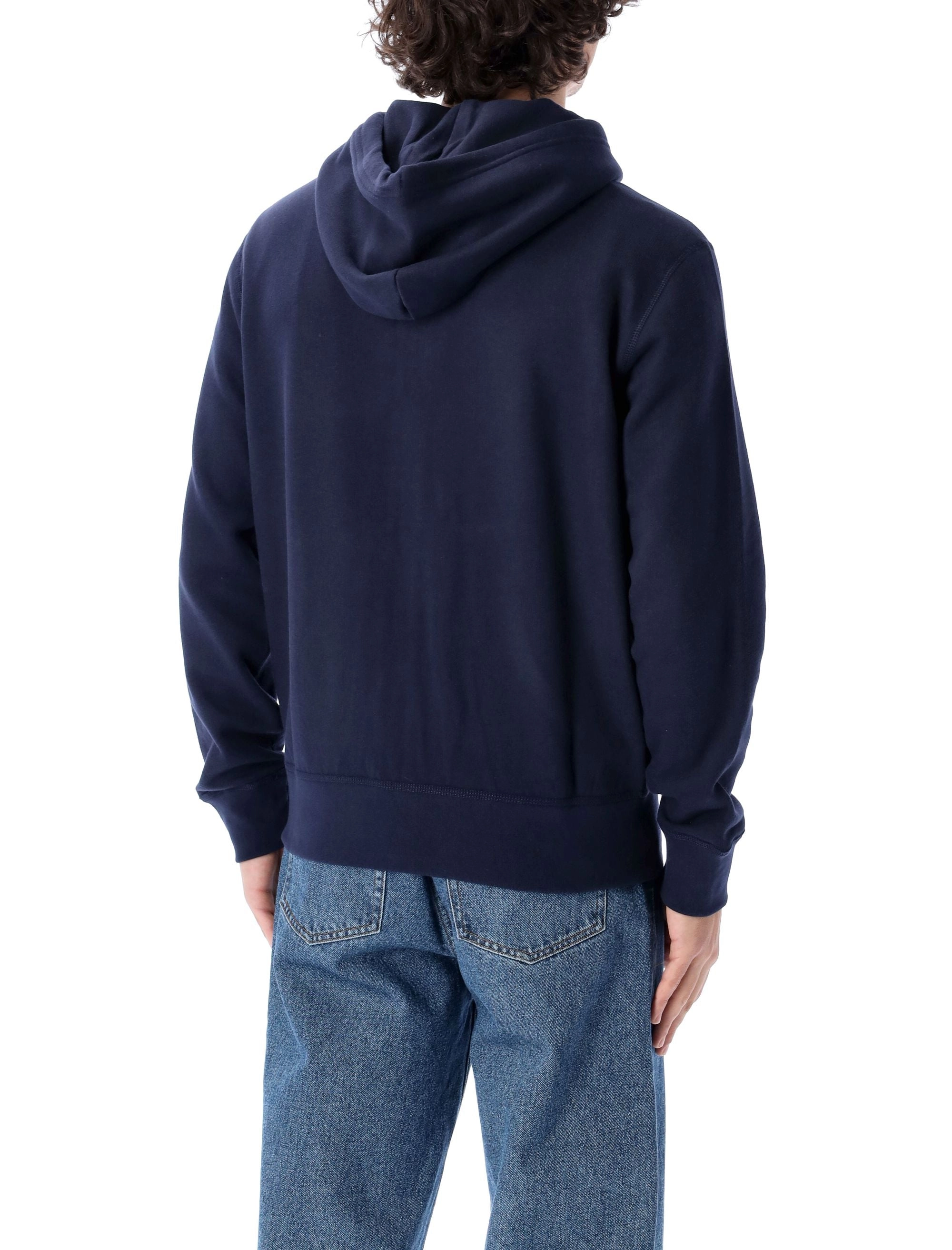 Polo Ralph Lauren Logo Embroidered Zipped Hoodie