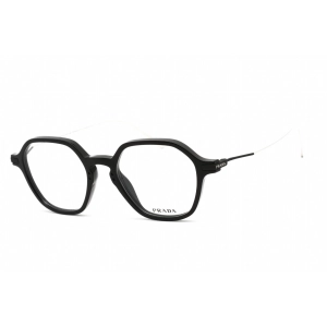 Prada Men's Eyeglasses - Clear Lens Black Plastic Square Shape Frame | 0PR 07YV 1AB1O1