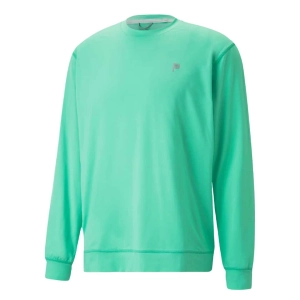 Puma - Men's Puma x Palm Tree Crew Midweight Crewneck Golf Sweatshirt (539206 03)