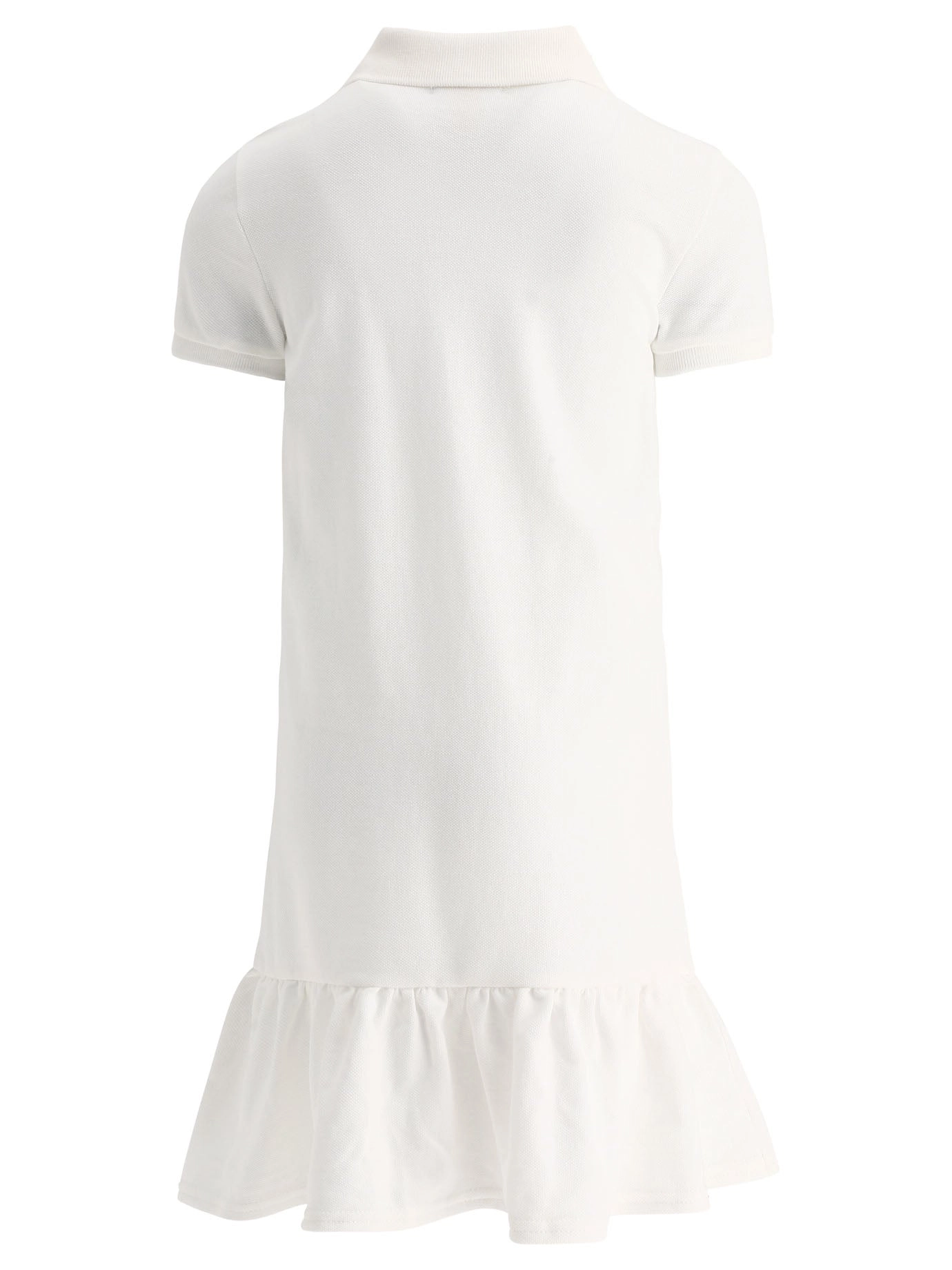 Ralph Lauren Kids Logo Embroidered Polo Shirt Dress