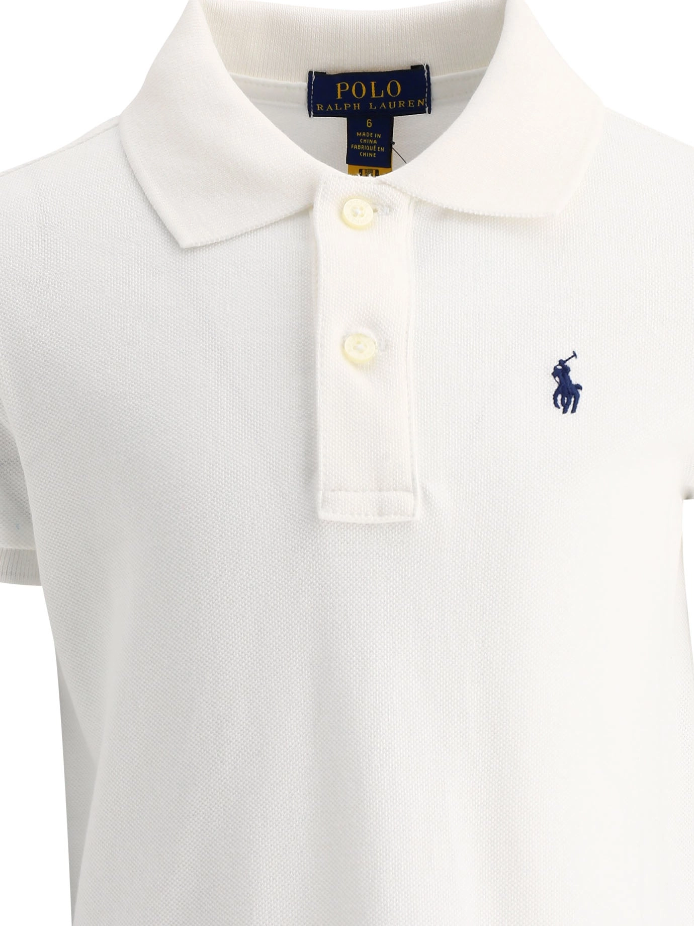 Ralph Lauren Kids Logo Embroidered Polo Shirt Dress