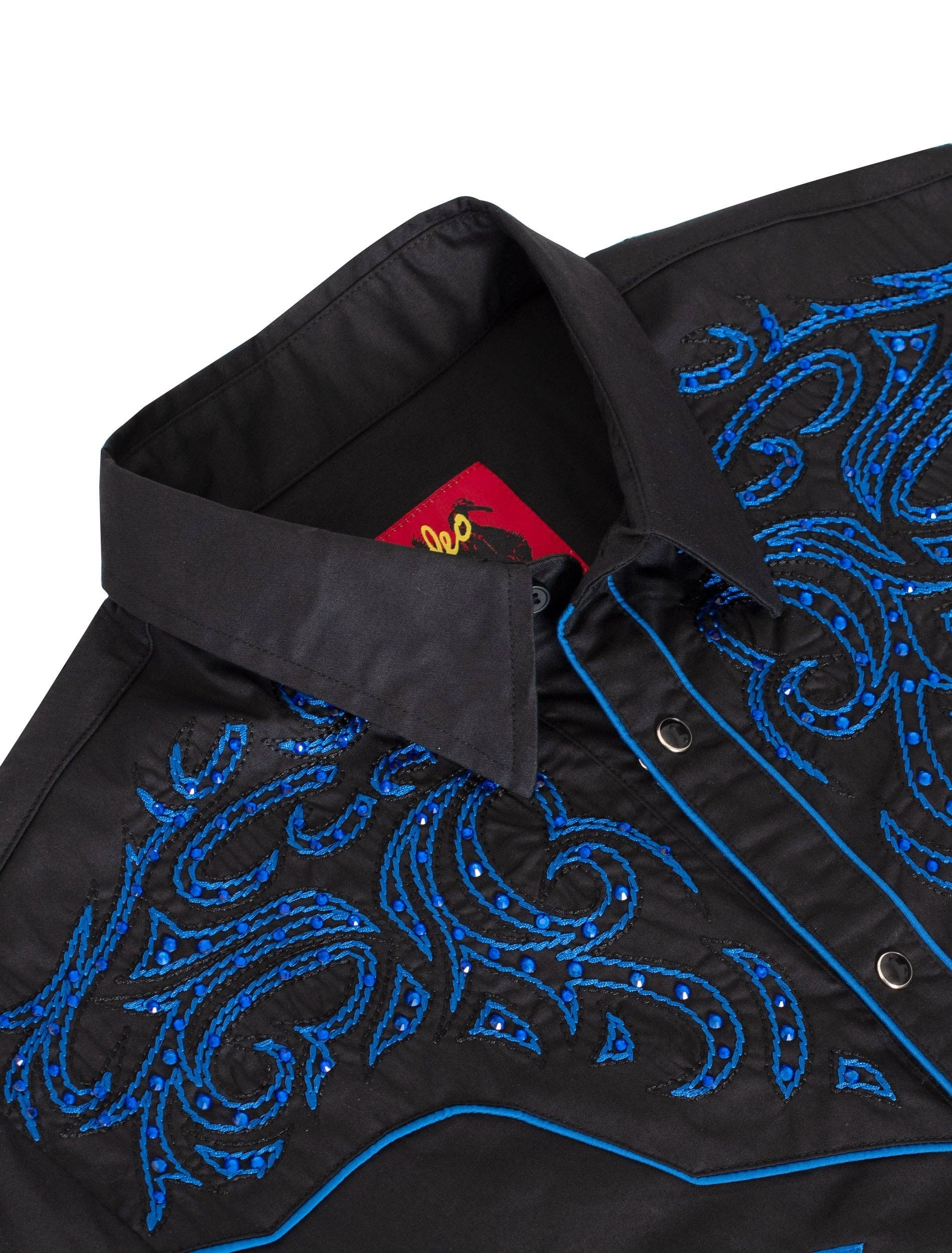 Rodeo Clothing Men's Western Cowboy Embroidery Shirt PS500D-1006