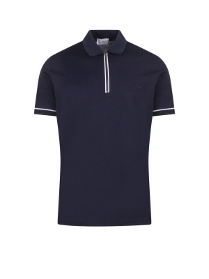 Salvatore Ferragamo Logo Embroidered Polo Shirt