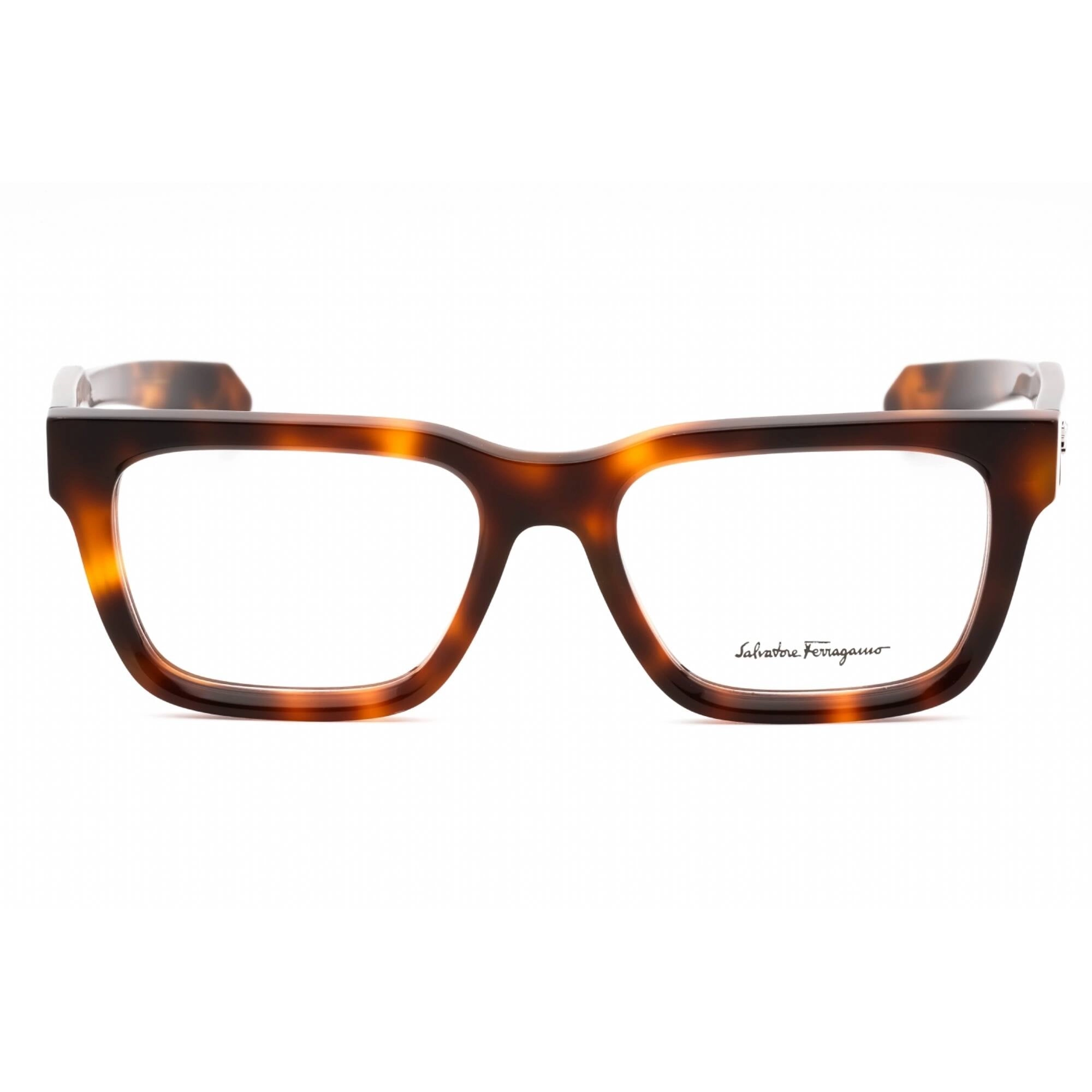 Salvatore Ferragamo Men's Eyeglasses - Tortoise Rectangular Full Rim | SF2941 240