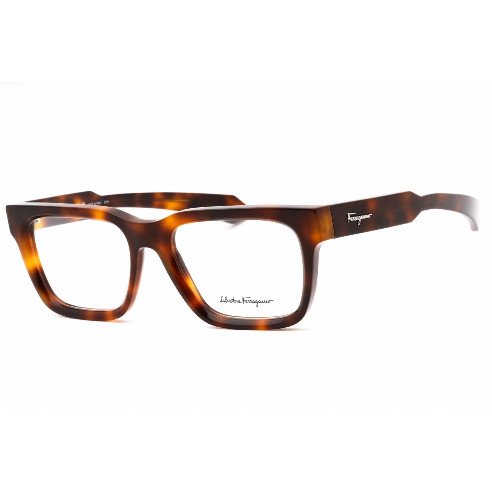 Salvatore Ferragamo Men's Eyeglasses - Tortoise Rectangular Full Rim | SF2941 240