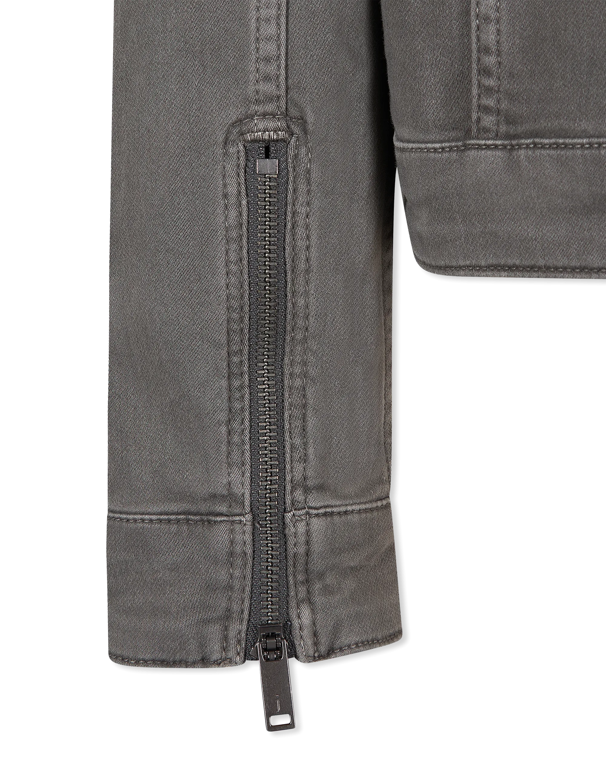 Scott Hooded Denim Trucker Jacket