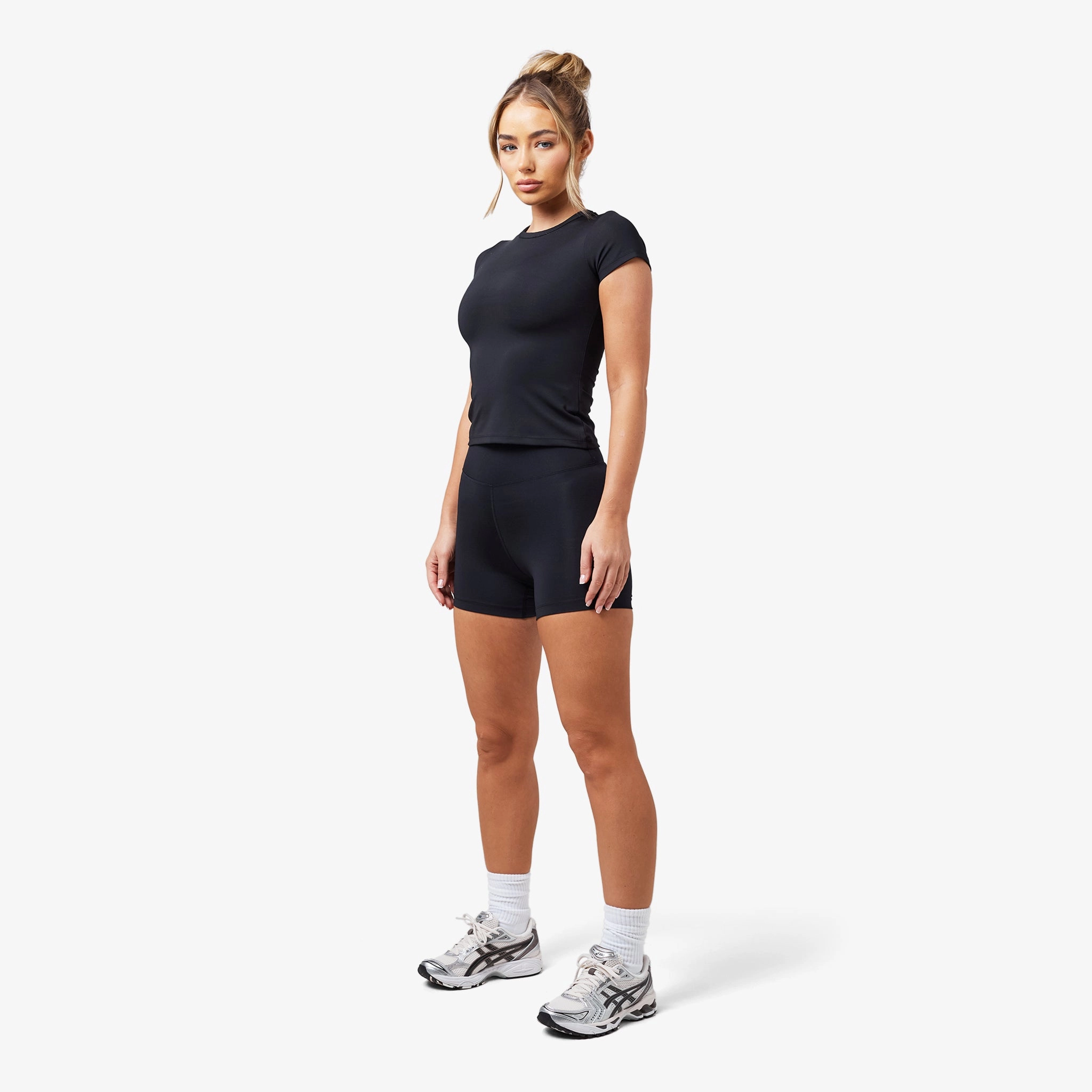 Second Skin Crop Top | Black