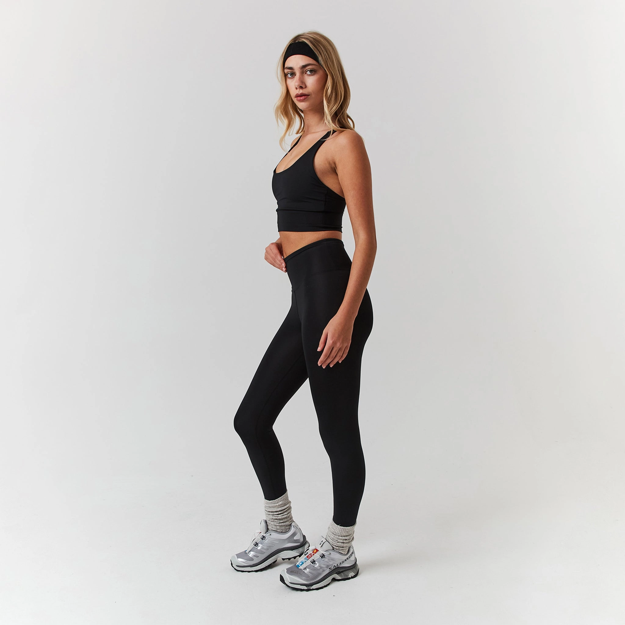 Second Skin Sports Bra | Black