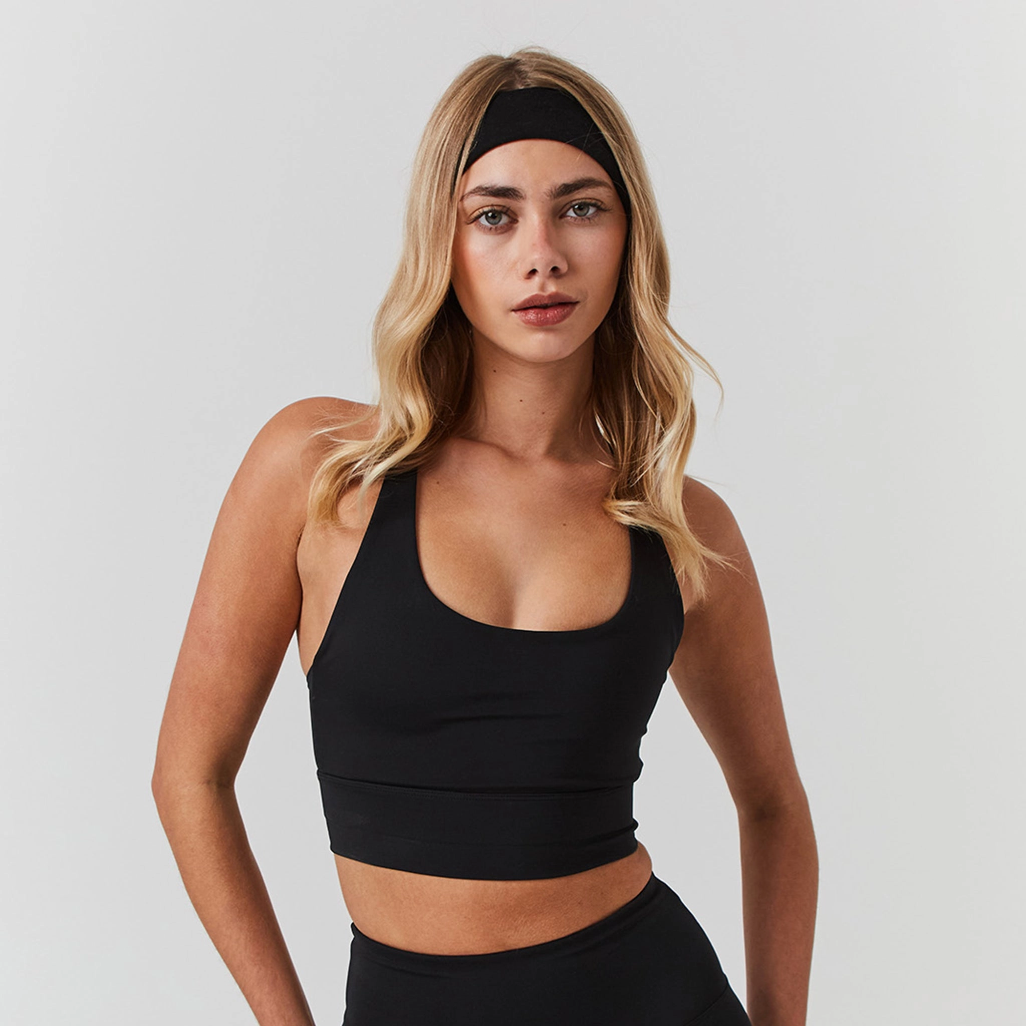 Second Skin Sports Bra | Black