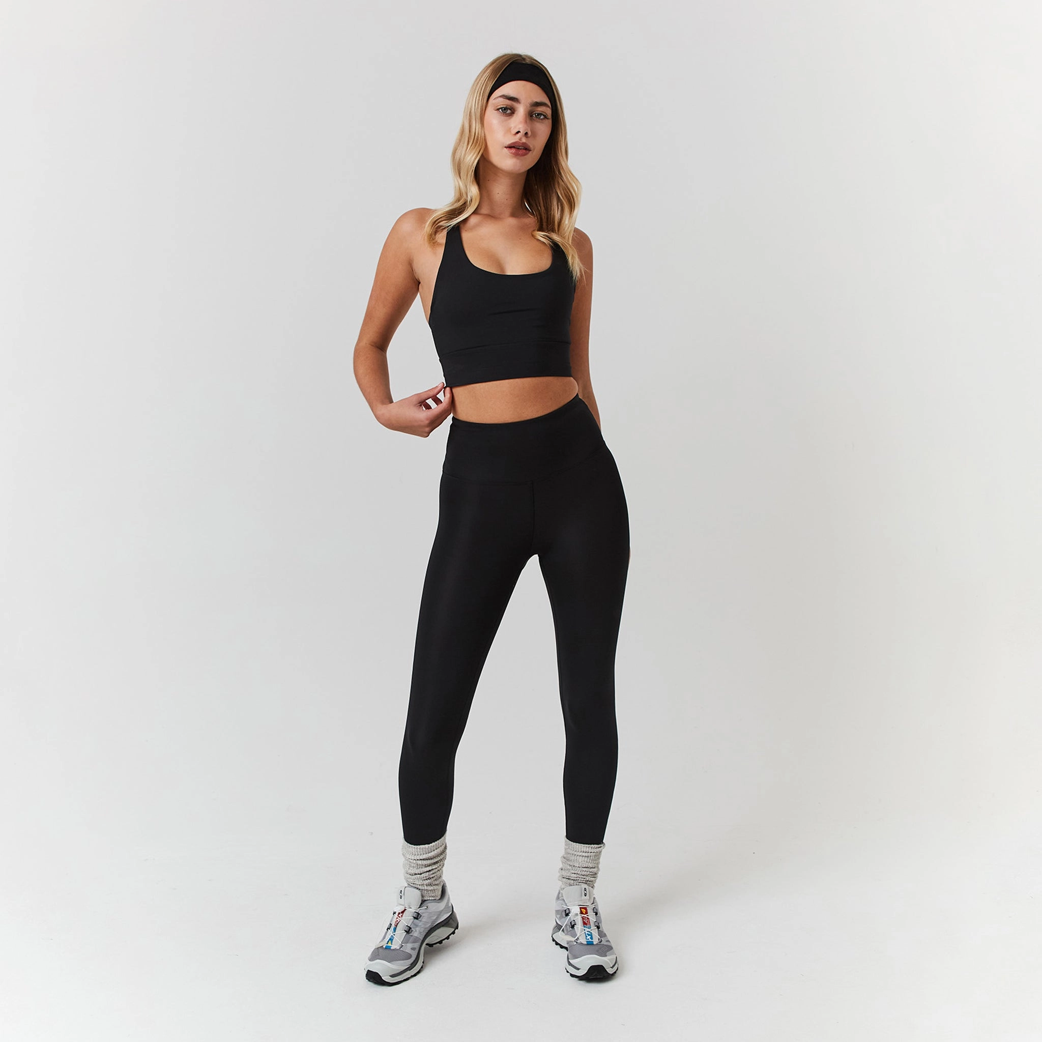 Second Skin Sports Bra | Black