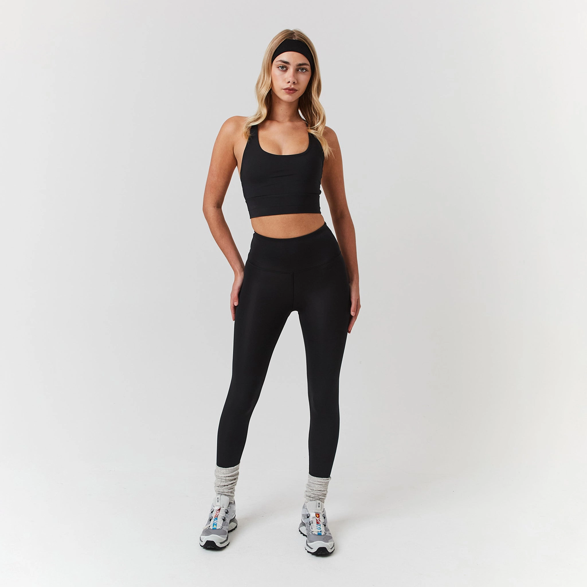 Second Skin Sports Bra | Black