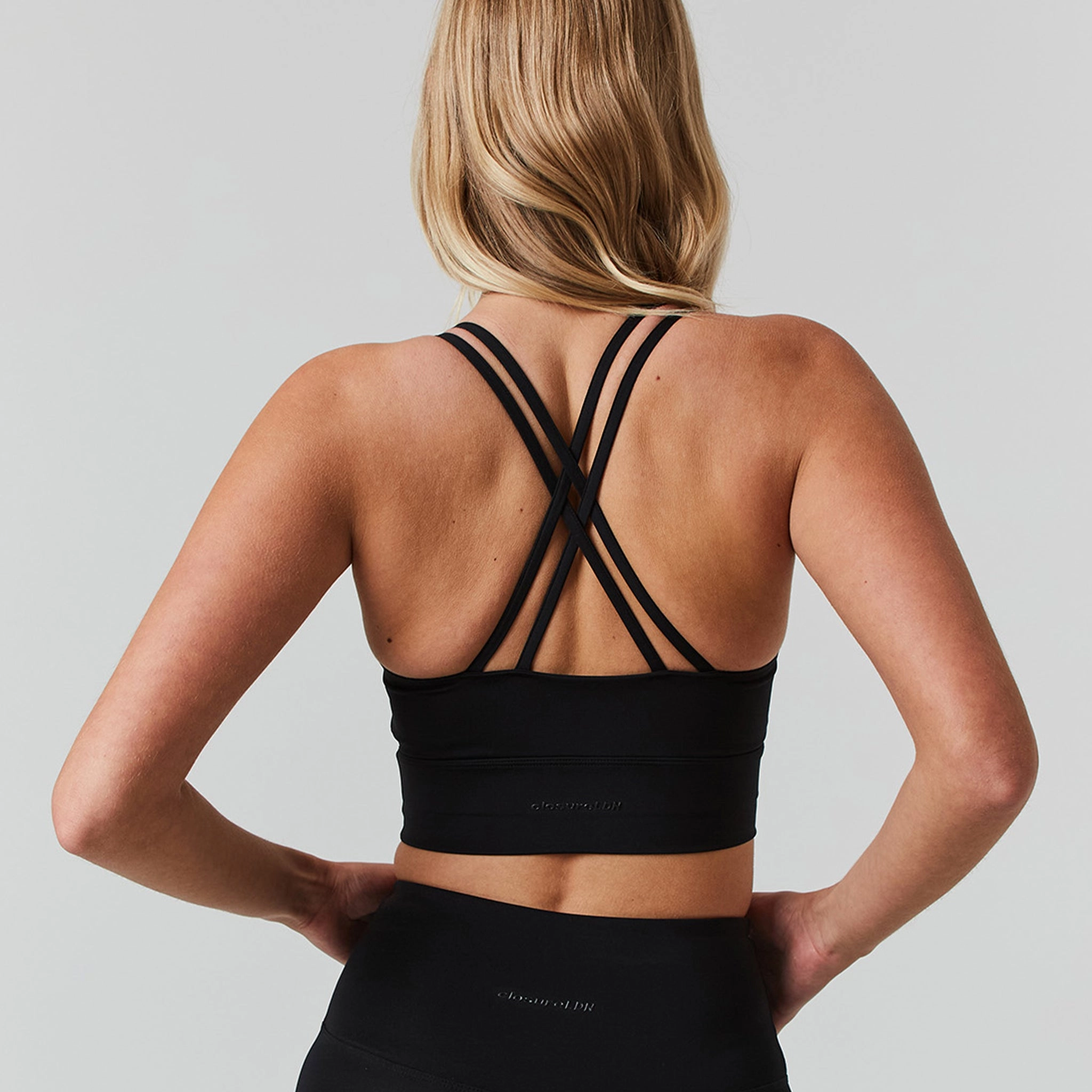 Second Skin Sports Bra | Black