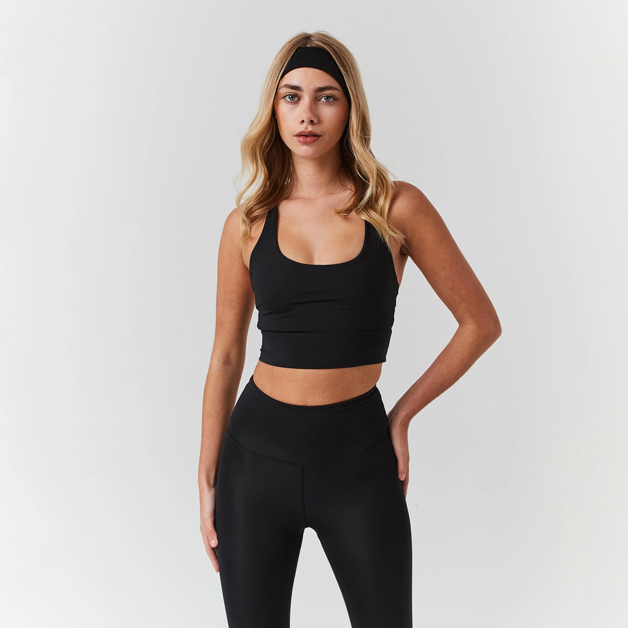 Second Skin Sports Bra | Black