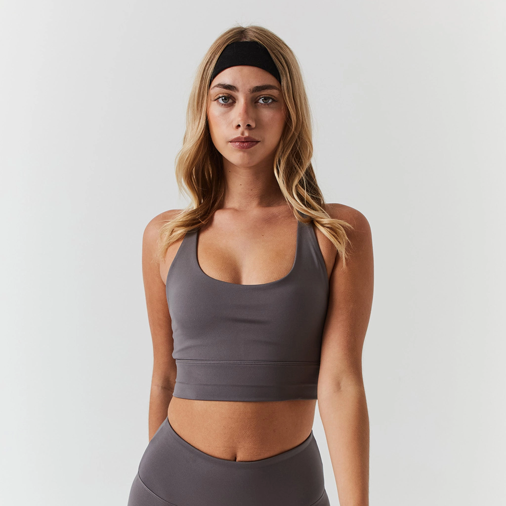 Second Skin Sports Bra | Grey
