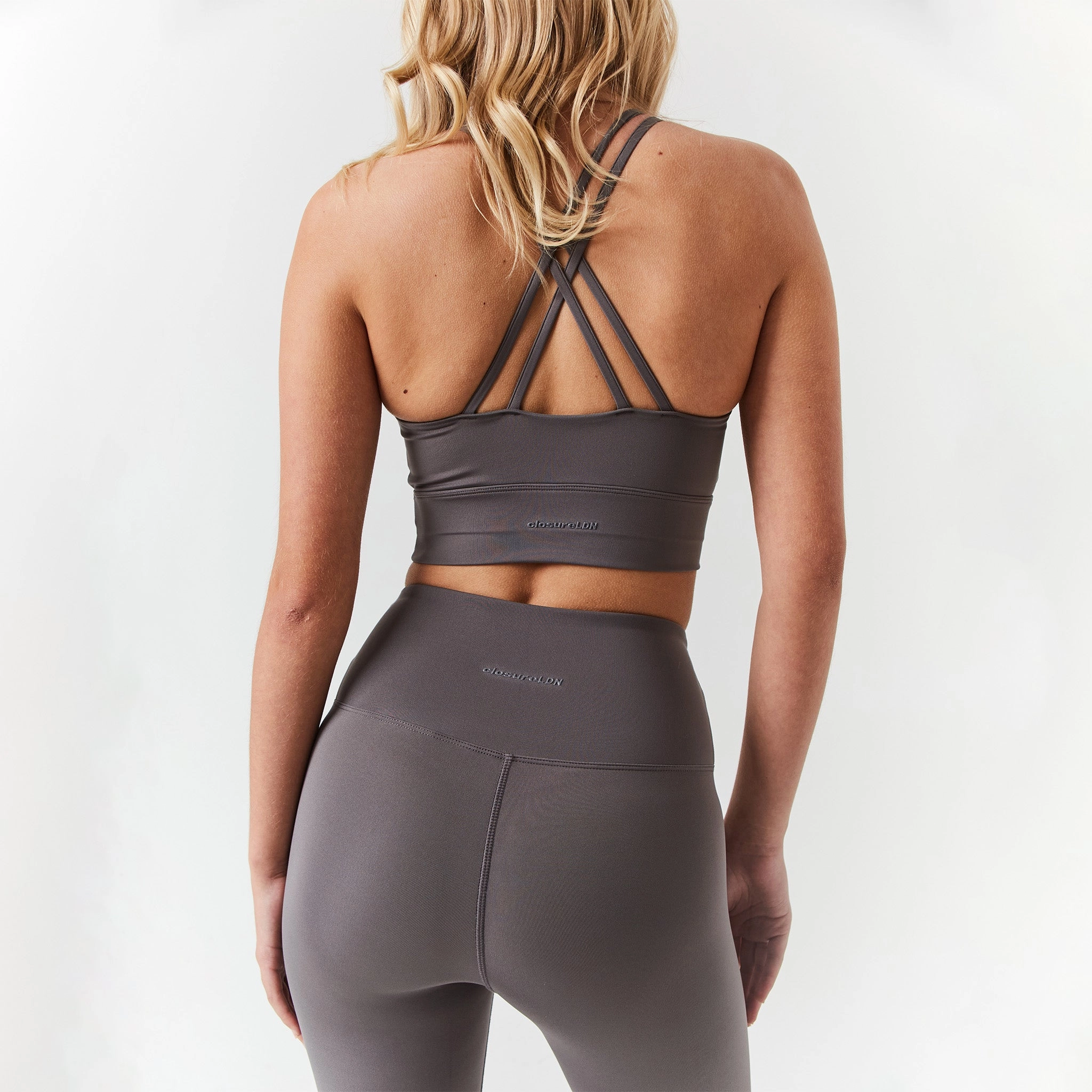 Second Skin Sports Bra | Grey