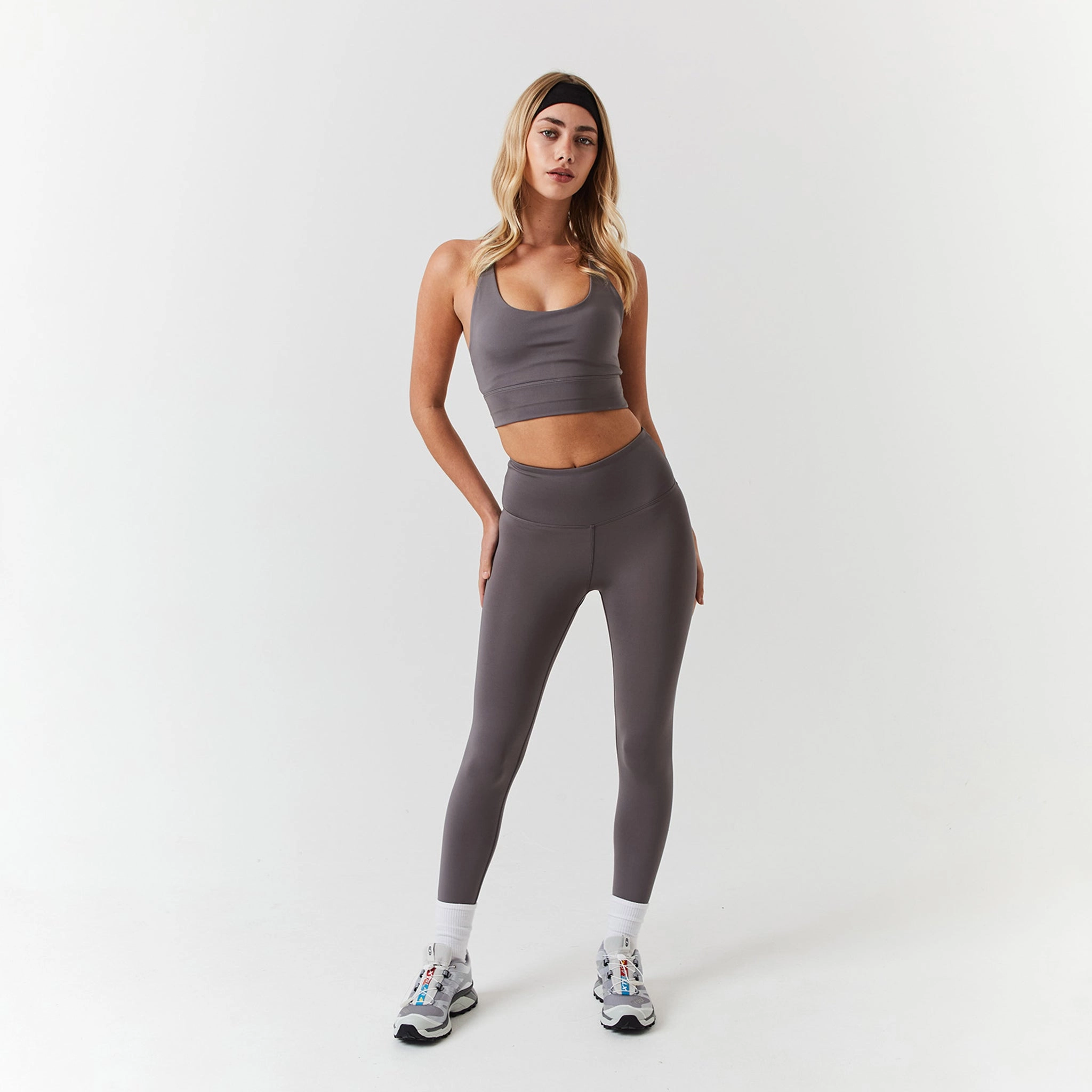 Second Skin Sports Bra | Grey